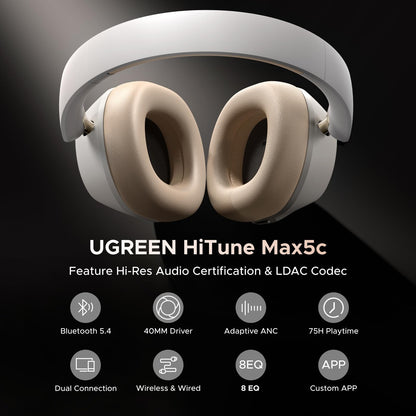 אוזניות UGREEN HiTune max 5C ANC – תמונה 4