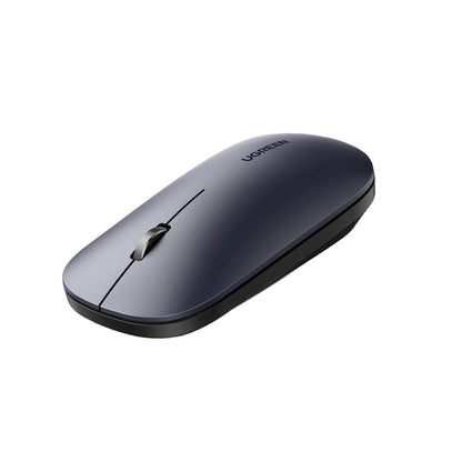 עכבר UGREEN Ultra Slim and Portable Wireless Mouse 2.4 GHz – אפור-שחור – תמונה 1