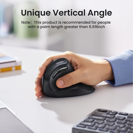 עכבר UGREEN Wireless Vertical Mouse – תמונה 2