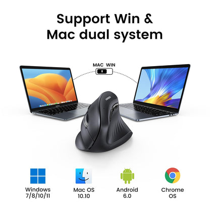 עכבר UGREEN Wireless Vertical Mouse – תמונה 7