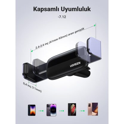 מעמד לטלפון UGREEN Air Vent Phone Holder – תמונה 5
