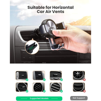 מעמד לטלפון UGREEN Gravity Drive Air Vent Mount Phone Holder – תמונה 7