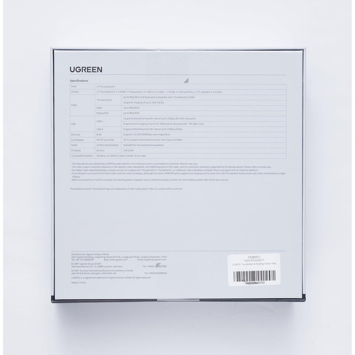 תחנת עגינה UGREEN Revodok Max 313 13 ב-1 Thunderbolt 4 – תמונה 3