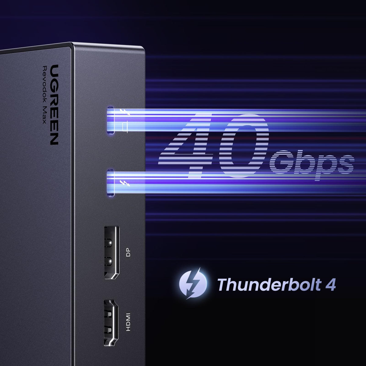 תחנת עגינה UGREEN Revodok Max 313 13 ב-1 Thunderbolt 4 – תמונה 5