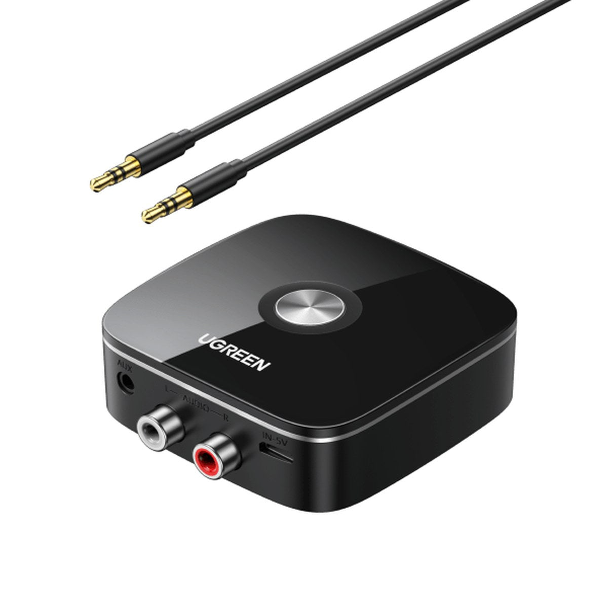 מקלט אודיו Bluetooth UGREEN למערכות HiFi עם RCA ו-3.5 ממ – תמונה 1
