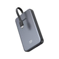 סוללת גיבוי UGREEN PB526 – 10000mAh 20W 1C1A עם 1× 20W Built-in כבל שחור