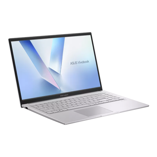 מחשב נייד ASUS VivoBook 15 X1504MA-BQ153W, מבט אלכסוני קדמי